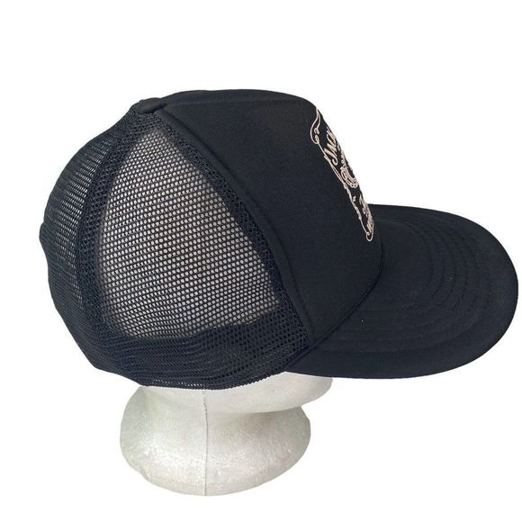Vintage Jack Daniels Hat Mesh Snap Back Trucker Cap Tennessee Whiskey Baseball - Picture 2 of 7